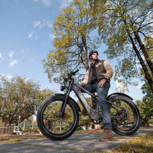 VILKON P72 Ηλεκτρικό Ποδήλατο Fat Tyre E-Bike Full Suspension