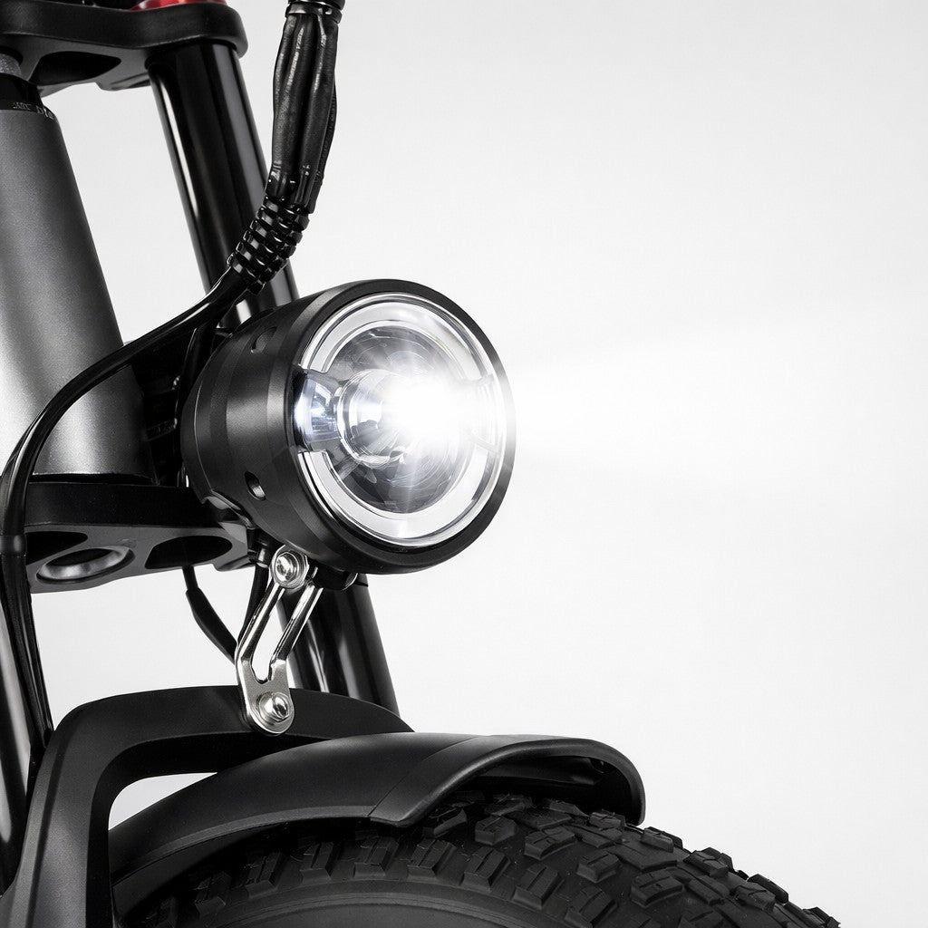 VILKON P72 Ηλεκτρικό Ποδήλατο Fat Tyre E-Bike Full Suspension