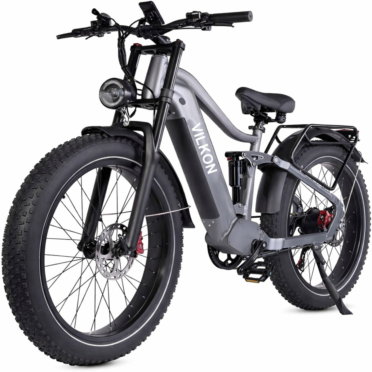 VILKON P72 Ηλεκτρικό Ποδήλατο Fat Tyre E-Bike Full Suspension