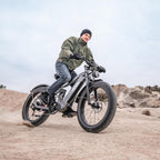 VILKON P72 Ηλεκτρικό Ποδήλατο Fat Tyre E-Bike Full Suspension
