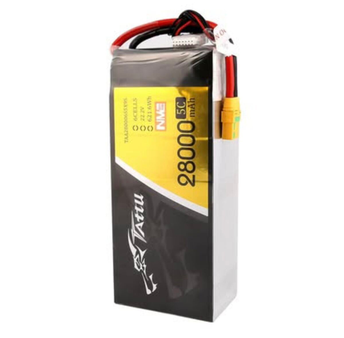 Tattu 28000mAh 22.2V 6S LiPo Battery XT90-S για E-Bike, Drone & UAV