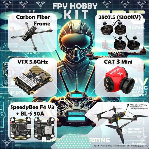 HFD Striker 7 FPV Drone Racing Kit 7" Carbon Fiber για Hobby & Αγώνες