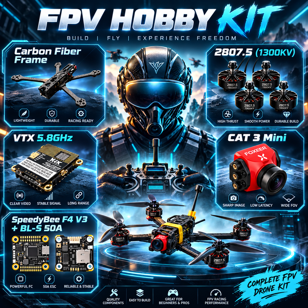 HFD Striker 7 FPV Αγωνιστικό Drone Kit 7